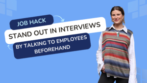 Job hack: How to connect with employees at your target company before your interview